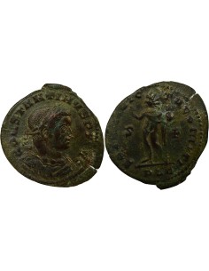 Rome Empire Constantin Ier Sol 1 nummus Cuivre 312 D Lyon