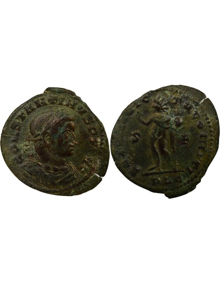 Rome Empire Constantin Ier Sol 1 nummus Cuivre 312 D Lyon