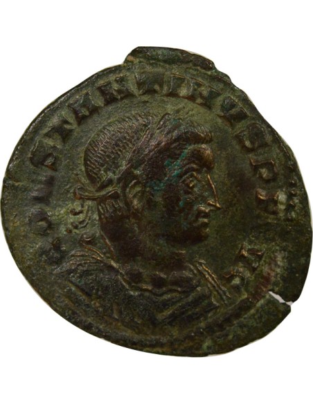 Rome Empire Constantin Ier Sol 1 nummus Cuivre 312 D Lyon