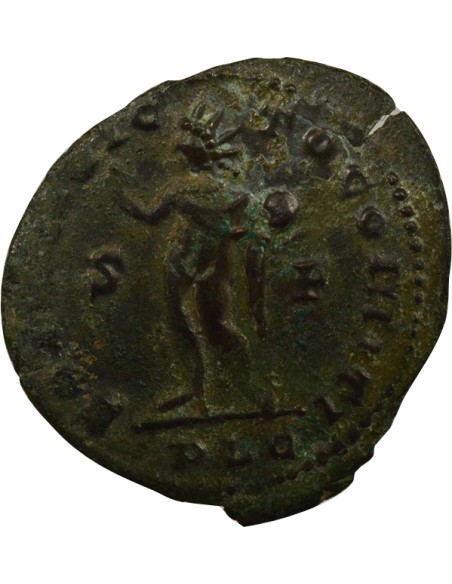 Rome Empire Constantin Ier Sol 1 nummus Cuivre 312 D Lyon
