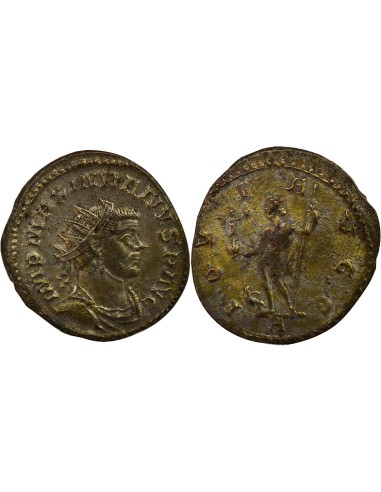 Rome Empire Maximien Hercule Jupiter & Aigle 1 antoninien Billon 290-291 D Lyon