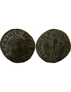 Rome Empire Maximin II Daia Sol Invincible 1 nummus Cuivre 313 Ticinum