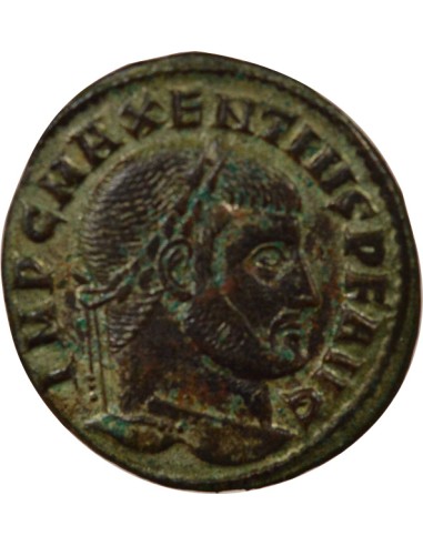 Rome Empire Maxence Aeternitas 1 ae Cuivre 309-312 Ostie