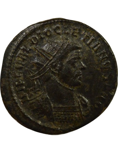Rome Empire Dioclétien Jupiter 1 antoninien Billon 286-287 Ticinum