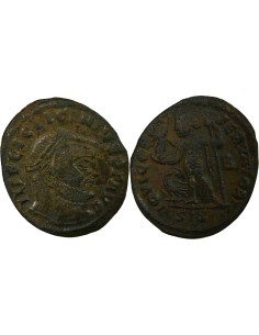Rome Empire Licinius Ier Jupiter & Aigle 1 nummus Cuivre 313 Siscia