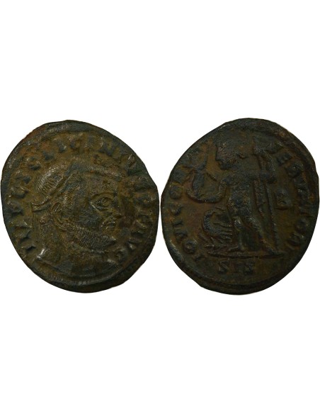 Rome Empire Licinius Ier Jupiter & Aigle 1 nummus Cuivre 313 Siscia
