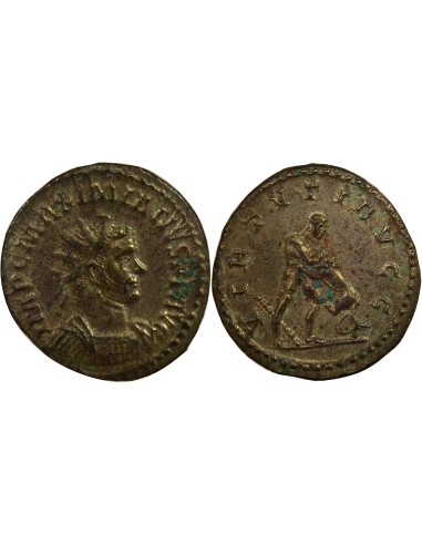Rome Empire Maximien Hercule Lion de Némée 1 antoninien Billon 287-289 D Lyon