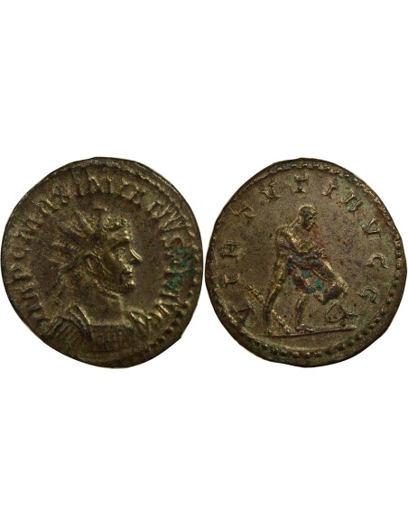 Rome Empire Maximien Hercule Lion de Némée 1 antoninien Billon 287-289 D Lyon