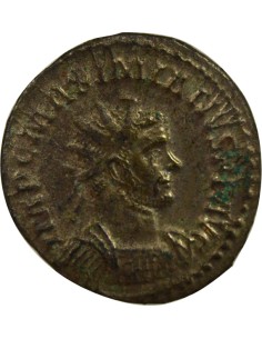 Rome Empire Maximien Hercule Lion de Némée 1 antoninien Billon 287-289 D Lyon 2