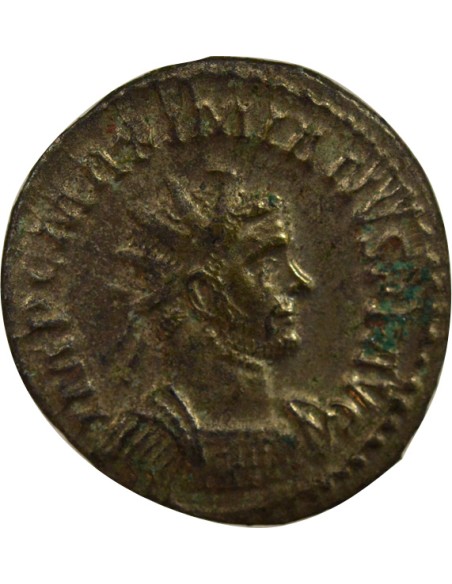 Rome Empire Maximien Hercule Lion de Némée 1 antoninien Billon 287-289 D Lyon