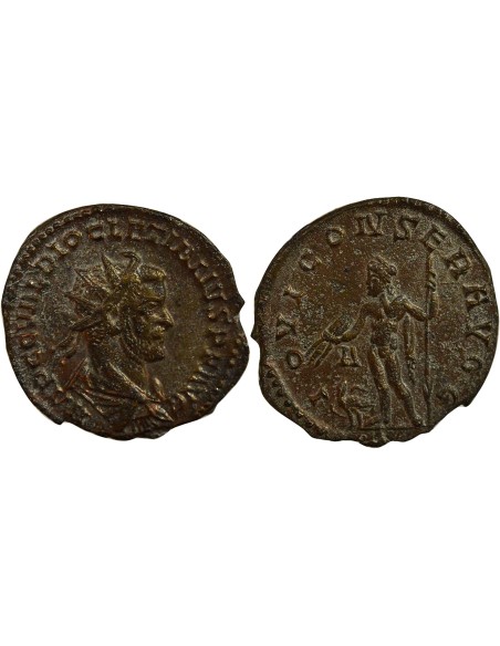 Rome Empire Dioclétien Jupiter 1 antoninien Billon 285-286 D Lyon