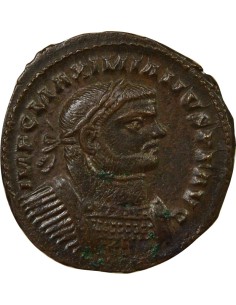 Rome Empire Maximien Hercule Génie debout 1 ae Cuivre 296-303 Londres 2