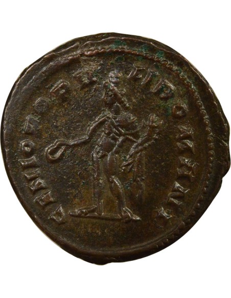 Rome Empire Maximien Hercule Génie debout 1 ae Cuivre 296-303 Londres