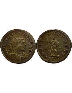 Rome Empire Maximien Hercule Jupiter 1 antoninien Billon 292 Ticinum