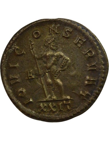 Rome Empire Maximien Hercule Jupiter 1 antoninien Billon 292 Ticinum