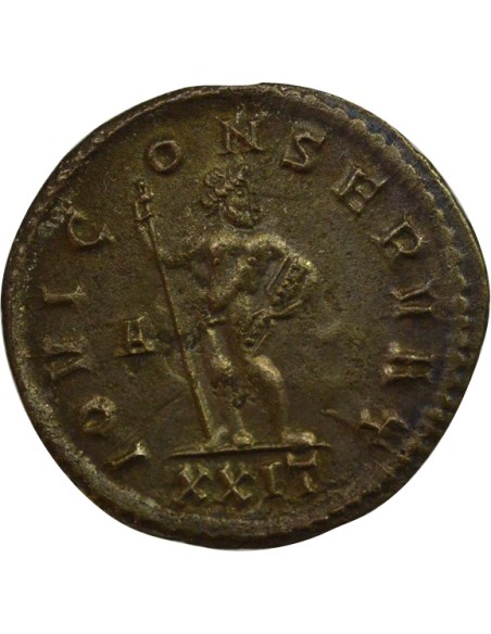Rome Empire Maximien Hercule Jupiter 1 antoninien Billon 292 Ticinum