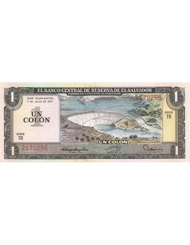 El Salvador 1 colon 1977