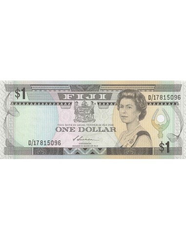 Fidji 1 dollar 1987