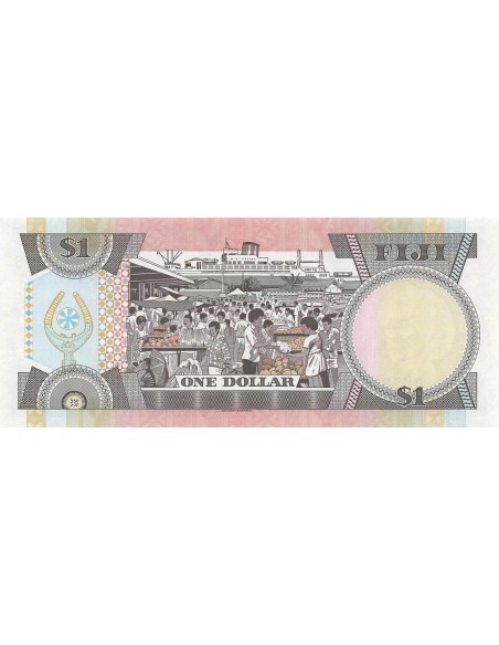 Fidji 1 dollar 1987