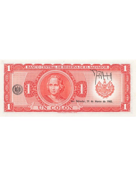 El Salvador 1 colon 1978