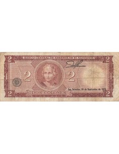 El Salvador 2 colones 1972 2