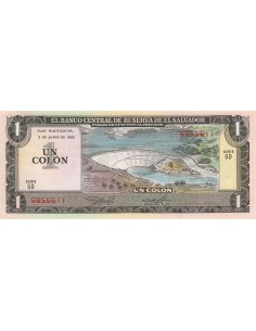 El Salvador 1 colon 1982