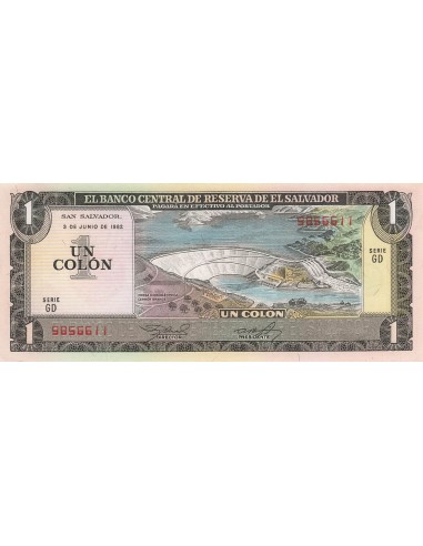 El Salvador 1 colon 1982