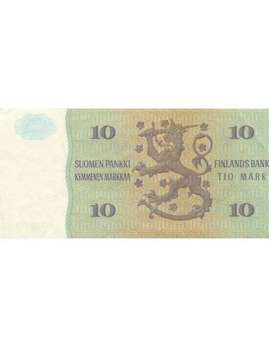 Finlande 10 marka 1980