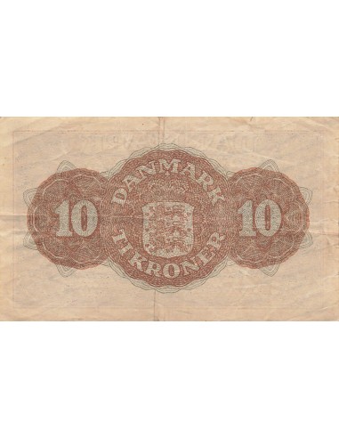 Danemark 10 kroner 1944