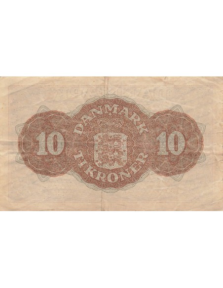 Danemark 10 kroner 1944