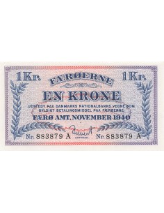 Iles Féroé 1 krone 1940