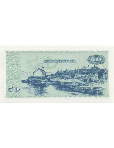 Iles Féroé 50 kronur 1967