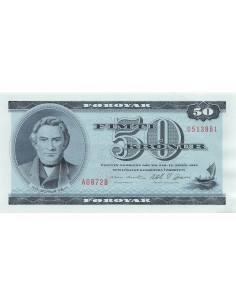 Iles Féroé 50 kronur 1987