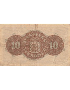 Danemark 10 kroner 1944 2