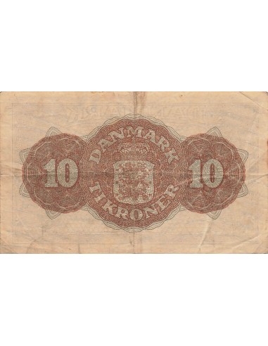 Danemark 10 kroner 1944