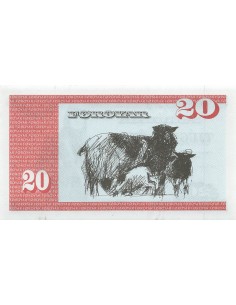 Iles Féroé 20 kronur 1987 2
