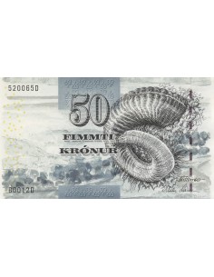 Iles Féroé 50 kronur 2001
