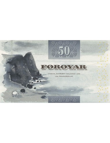 Iles Féroé 50 kronur 2001