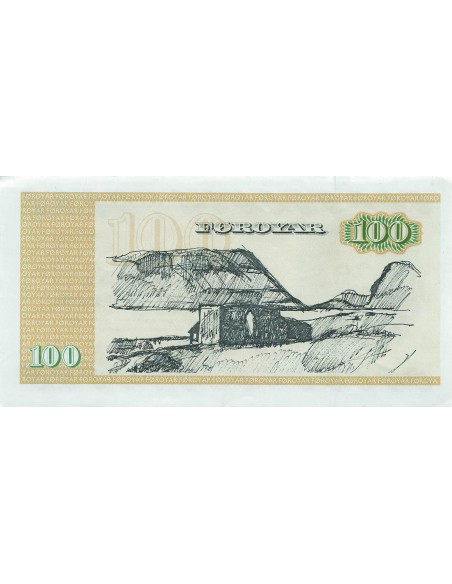 Iles Féroé 100 kronur 1988