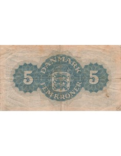 Danemark 5 kroner 1944 2