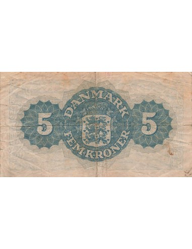 Danemark 5 kroner 1944