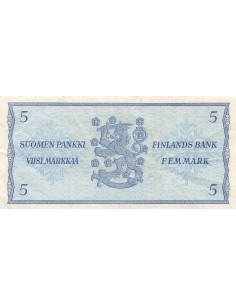Finlande 5 marka 1963 2