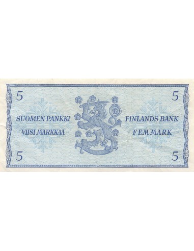 Finlande 5 marka 1963
