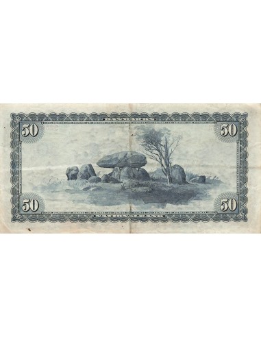 Danemark 50 kroner 1956