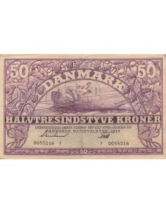 Danemark 50 kroner 1944