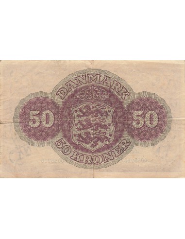 Danemark 50 kroner 1944
