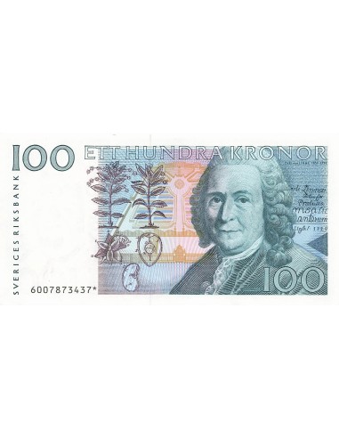 Suède 100 kronor 1986