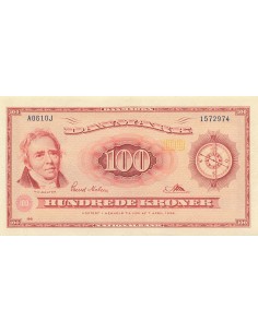 Danemark 100 kroner 1961