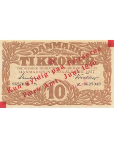 Iles Féroé 10 kroner 1940