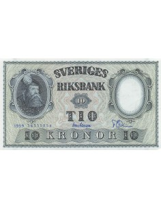 Suède 10 kronor 1959